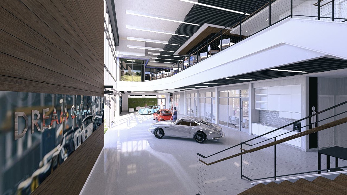 Showroom lobby concept