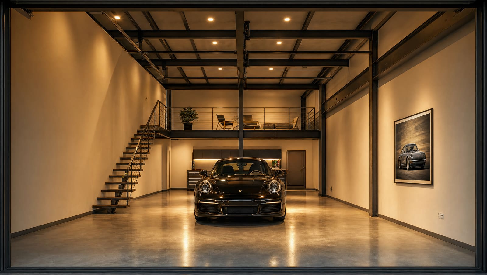 Standard Luxe Dream Garage interior concept