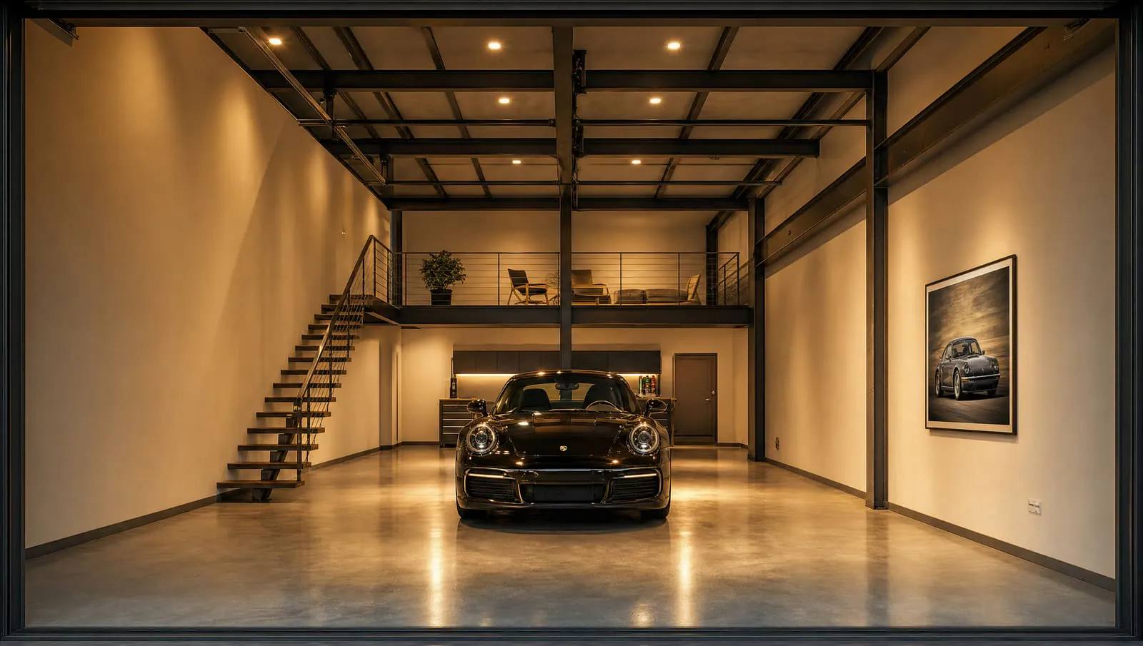 Standard Luxe Dream Garage interior concept